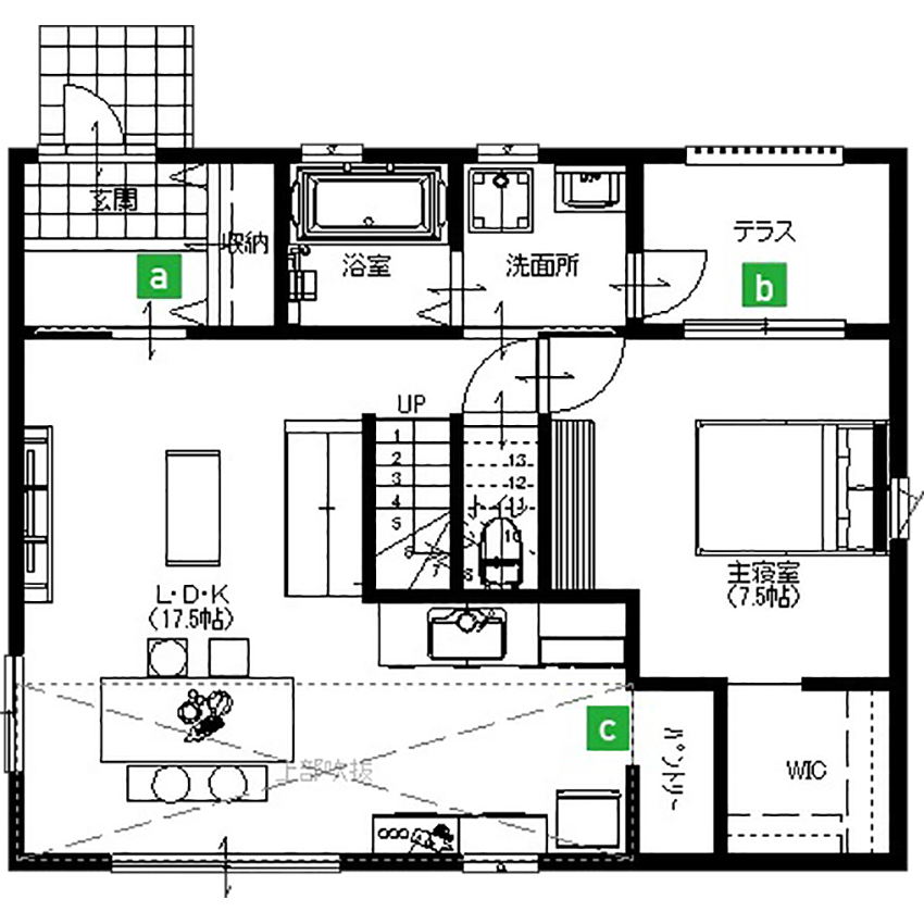 type大屋根 お洒落な大屋根スタイル 間取り